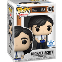 FUNKO POP! TELEVISION THE OFFICE: MICHAEL SCOTT AS YOUNG MICHAEL SCOTT #1176 (FUNKO-SHOP EXCLUSIVE STICKER)