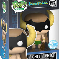 FUNKO POP! DIGITAL TELEVISION HANNA-BARBARA: MIGHTY MIGHTOR #157 (NFT LEGENDARY REDEEMABLE / LE 2,000) (📌 CONDITION 9.5)