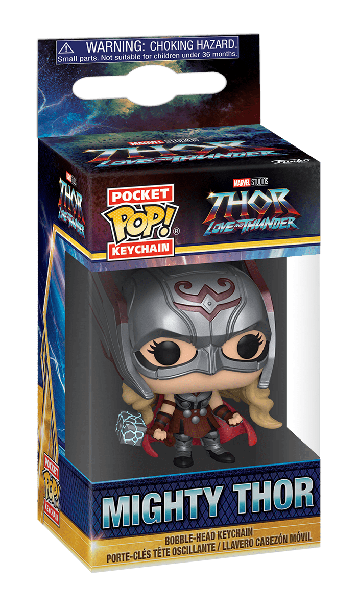 MIGHTY THOR (LOVE AND THUNDER) FUNKO POCKET POP KEYCHAIN