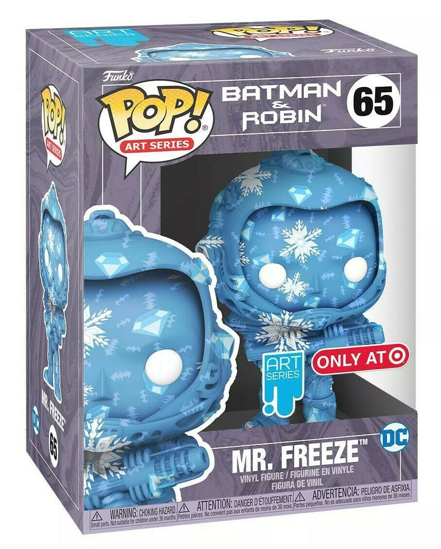 MR. FREEZE #65 (ART SERIES) (TARGET EXCLUSIVE STICKER) (BATMAN AND ROBIN) FUNKO POP