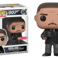 FUNKO POP! MOVIES 007 GOLDFINGER: ODDJOB #526 (TARGET EXCLUSIVE STICKER)