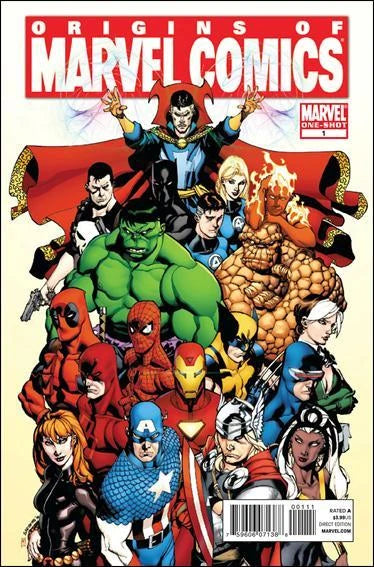 MARVEL COMICS ORIGINS OF MARVEL COMICS ISSUE #1 (ONE-SHOT) (DIRECT EDITION) (2010) (📌 CONDITION 8.5/9.0)