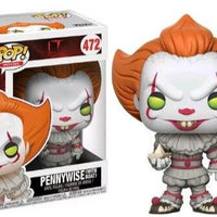 FUNKO POP! MOVIES IT: PENNYWISE W/ BOAT #472 (YELLOW EYES)