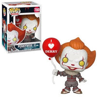 
              FUNKO POP! MOVIES IT CHAPTER TWO: PENNYWISE W/ BALLOON (I HEART DERRY) #780
            