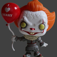 FUNKO POP! MOVIES IT CHAPTER TWO: PENNYWISE W/ BALLOON (I HEART DERRY) #780