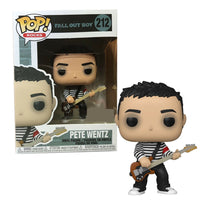 FUNKO POP! ROCKS FALL OUT BOY: PETE WENTZ (SWEATER) #212 (HOT TOPIC EXCLUSIVE STICKER)