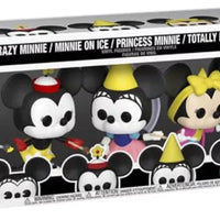 FUNKO POP! DISNEY WALT DISNEY ARCHIVES: PLANE CRAZY MINNIE / MINNIE ON ICE / PRINCESS MINNIE / TOTALLY MINNIE / MINNIE MOUSE (5-PACK) (AMAZON EXCLUSIVE STICKER)