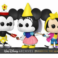 FUNKO POP! DISNEY WALT DISNEY ARCHIVES: PLANE CRAZY MINNIE / MINNIE ON ICE / PRINCESS MINNIE / TOTALLY MINNIE / MINNIE MOUSE (5-PACK) (AMAZON EXCLUSIVE STICKER)