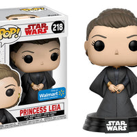 FUNKO POP! STAR WARS THE LAST JEDI: PRINCESS LEIA #218 (WALMART EXCLUSIVE STICKER)