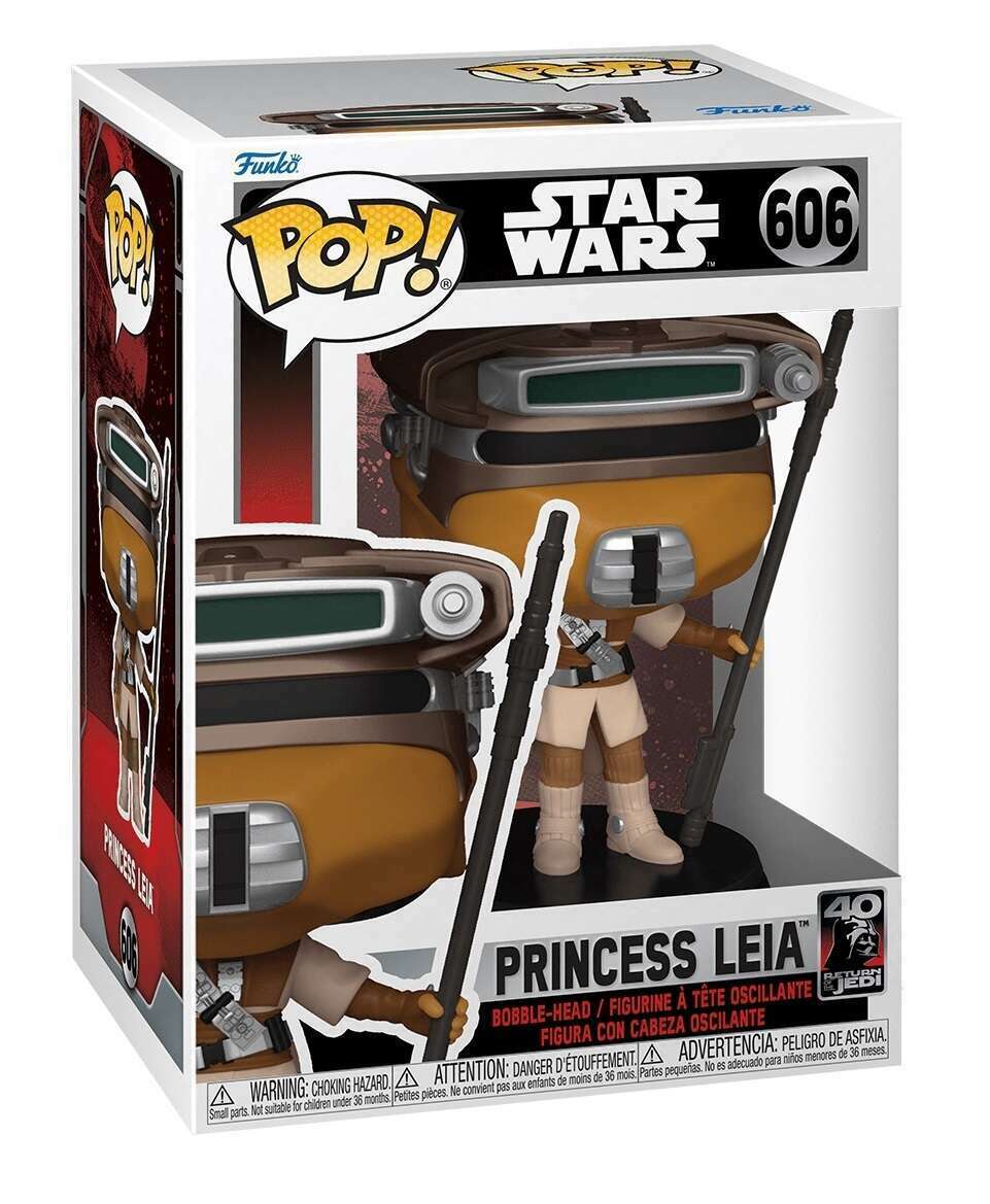 FUNKO POP! STAR WARS RETURN OF THE JEDI: PRINCESS LEIA #606