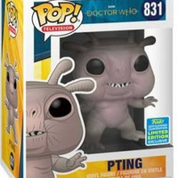 FUNKO POP! TELEVISION DOCTOR WHO: PTING #831 (2019 SUMMER CONVENTION STICKER)