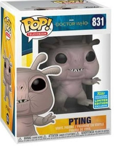 FUNKO POP! TELEVISION DOCTOR WHO: PTING #831 (2019 SUMMER CONVENTION STICKER)