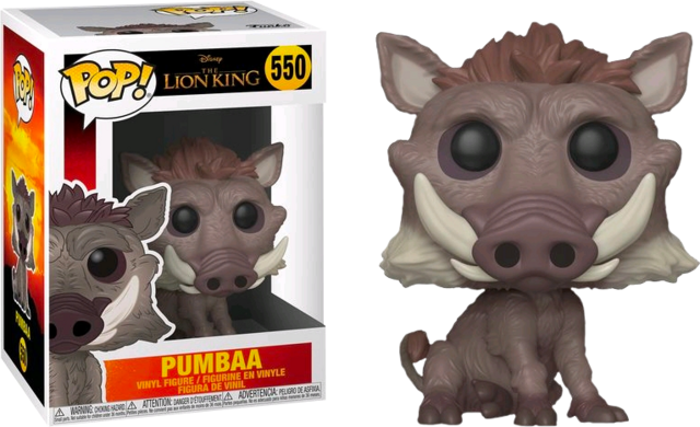 FUNKO POP! DISNEY THE LION KING: PUMBAA (LIVE ACTION) #550