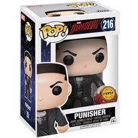 
              FUNKO POP! MARVEL DAREDEVIL: PUNISHER HOLDING MASK #216 (CHASE) (ORIGINAL 1 WARNING LANGUAGE EDITION)
            