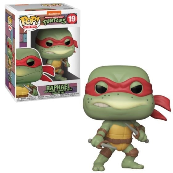 Funko Pop! Television Teenage Mutant Ninja Turtle Donatello, Raphael,  Michelangelo, Leonardo (Glow)  Exclusive 4 Pack - US