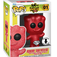 FUNKO POP! CANDY REDBERRY SOUR PATCH KID #01 (DIAMOND / GLITTER) (IT'SUGAR EXCLUSIVE STICKER)