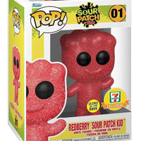 FUNKO POP! CANDY REDBERRY SOUR PATCH KID #01 (GLOW) (7-ELEVEN EXCLUSIVE STICKER)