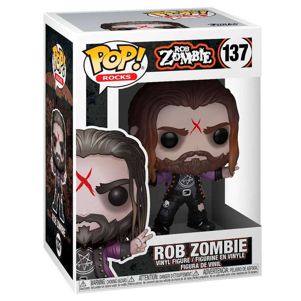 FUNKO POP! ROCKS ROB ZOMBIE: ROB ZOMBIE #137