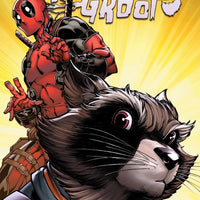 MARVEL COMICS ROCKET RACCOON AND GROOT ISSUE #1 (MINI-SERIES) (LE 1:10) (TODD NAUCK DEADPOOL INCENTIVE VARIANT COVER) (2016) (📌 CONDITION 9.5)