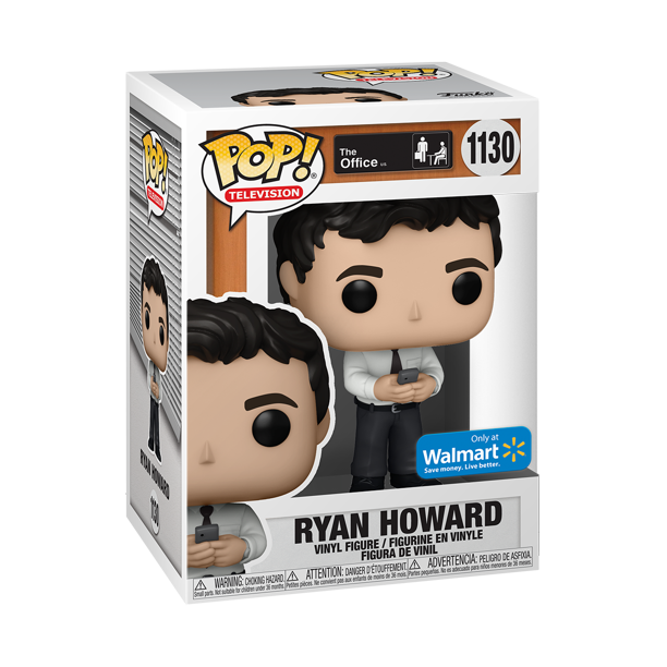 FUNKO POP! TELEVISION THE OFFICE: RYAN HOWARD #1130 (WALMART EXCLUSIVE STICKER)