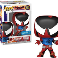 FUNKO POP! MARVEL ACROSS THE SPIDER-VERSE: SCARLET SPIDER #1232 (CEL SHADING) (WALMART EXCLUSIVE STICKER)