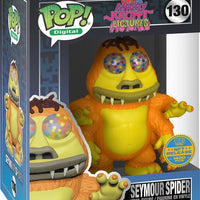 FUNKO POP! DIGITAL TELEVISION H.R. PUFNSTUF / SID AND MARTYS KROFFT PICTURES: SEYMOUR SPIDER #130 (NFT LEGENDARY REDEEMABLE / LE 1400) (📌 CONDITION 9.5)