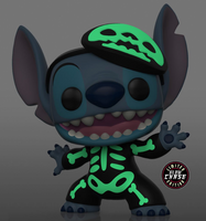 
              FUNKO POP! DISNEY LILO AND STITCH: SKELETON STITCH #1234 (GLOW CHASE) (ENTERTAINMENT EARTH EXCLUSIVE) (MISSING EE STICKER)
            