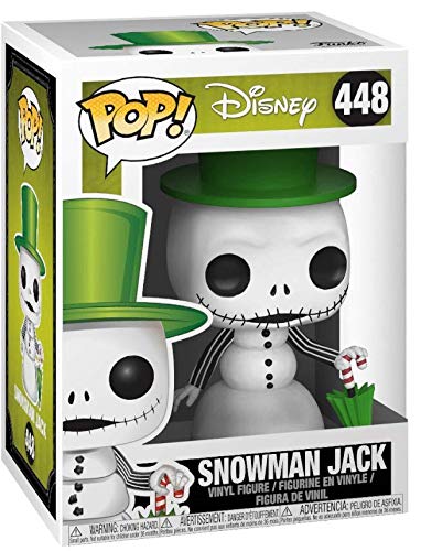 FUNKO POP! DISNEY NIGHTMARE BEFORE CHRISTMAS: SNOWMAN JACK (JACK SKELLINGTON) #448 (NBC)