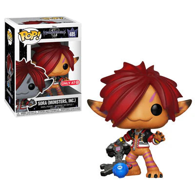 FUNKO POP! GAMES KINGDOM HEARTS: ORANGE SORA (MONSTER'S INC) #485 (TARGET EXCLUSIVE STICKER)