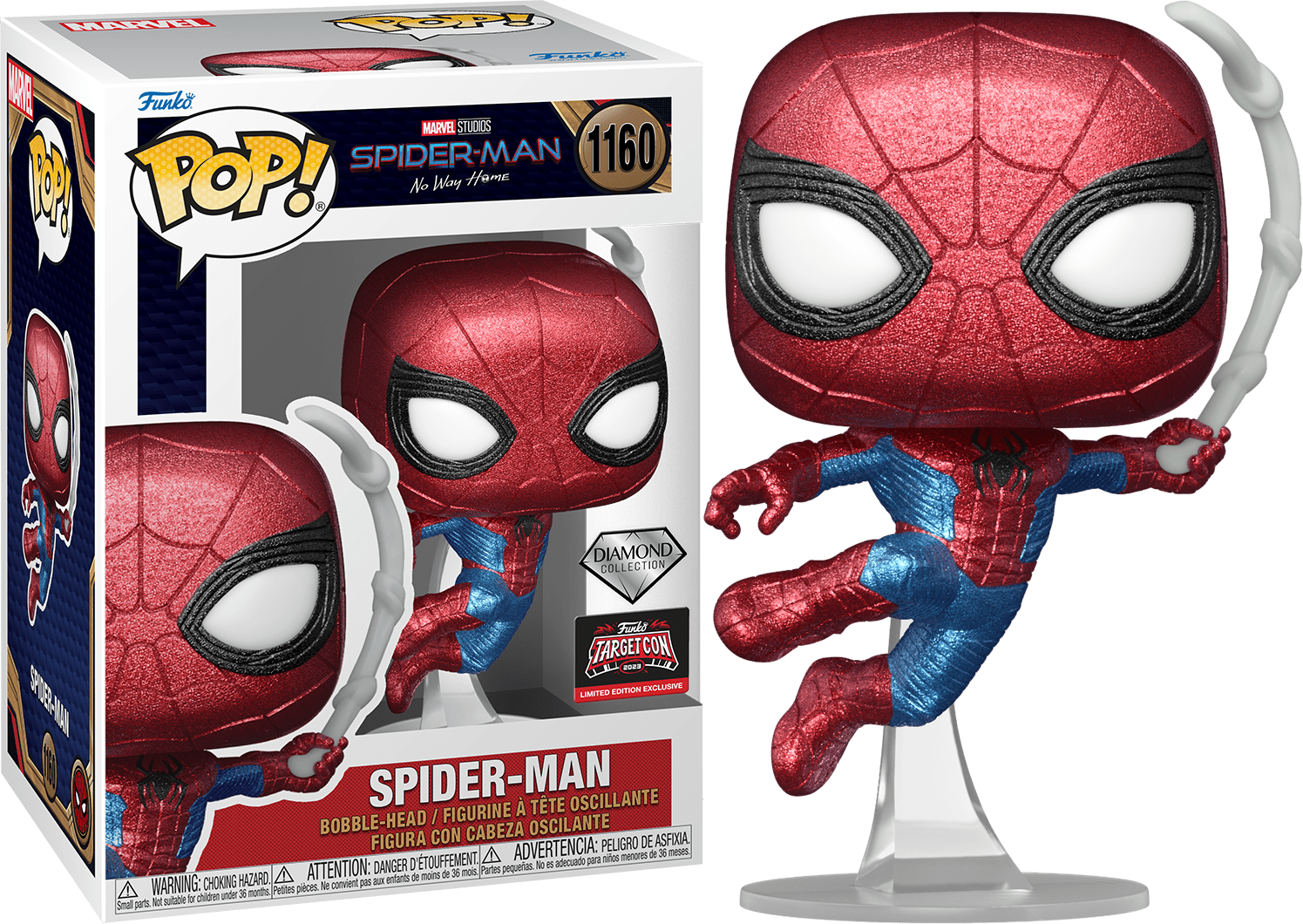 Funko Pop Movie: Marvel Universe Spiderman Bobble Head : Target