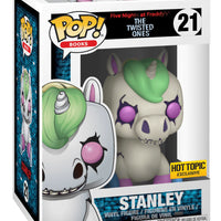 FUNKO POP! BOOKS FIVE NIGHT'S AT FREDDY'S THE TWISTED ONES: STANLEY #21 (HOT TOPIC EXCLUSIVE STICKER)