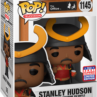 FUNKO POP! TELEVISION THE OFFICE: STANLEY HUDSON #1145 (WARRIOR) (2021 SUMMER CONVENTION STICKER)