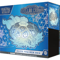 
              POKEMON TCG: SCARLET AND VIOLET - STELLAR CROWN ELITE TRAINER BOX (9 PACKS)
            