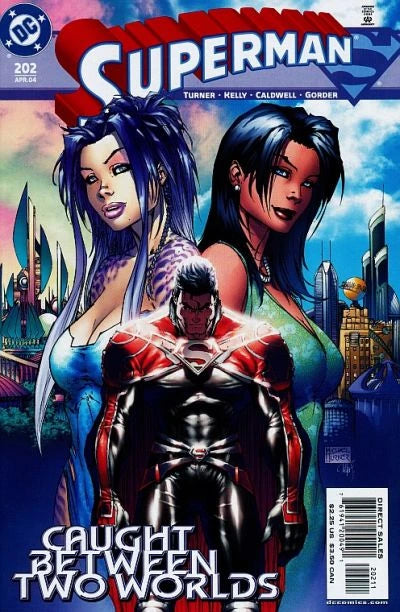 DC COMICS SUPERMAN VOL. 2 ISSUE #202 (DIRECT EDITION) (APR 2004) (📌 CONDITION 8.5/9.0)