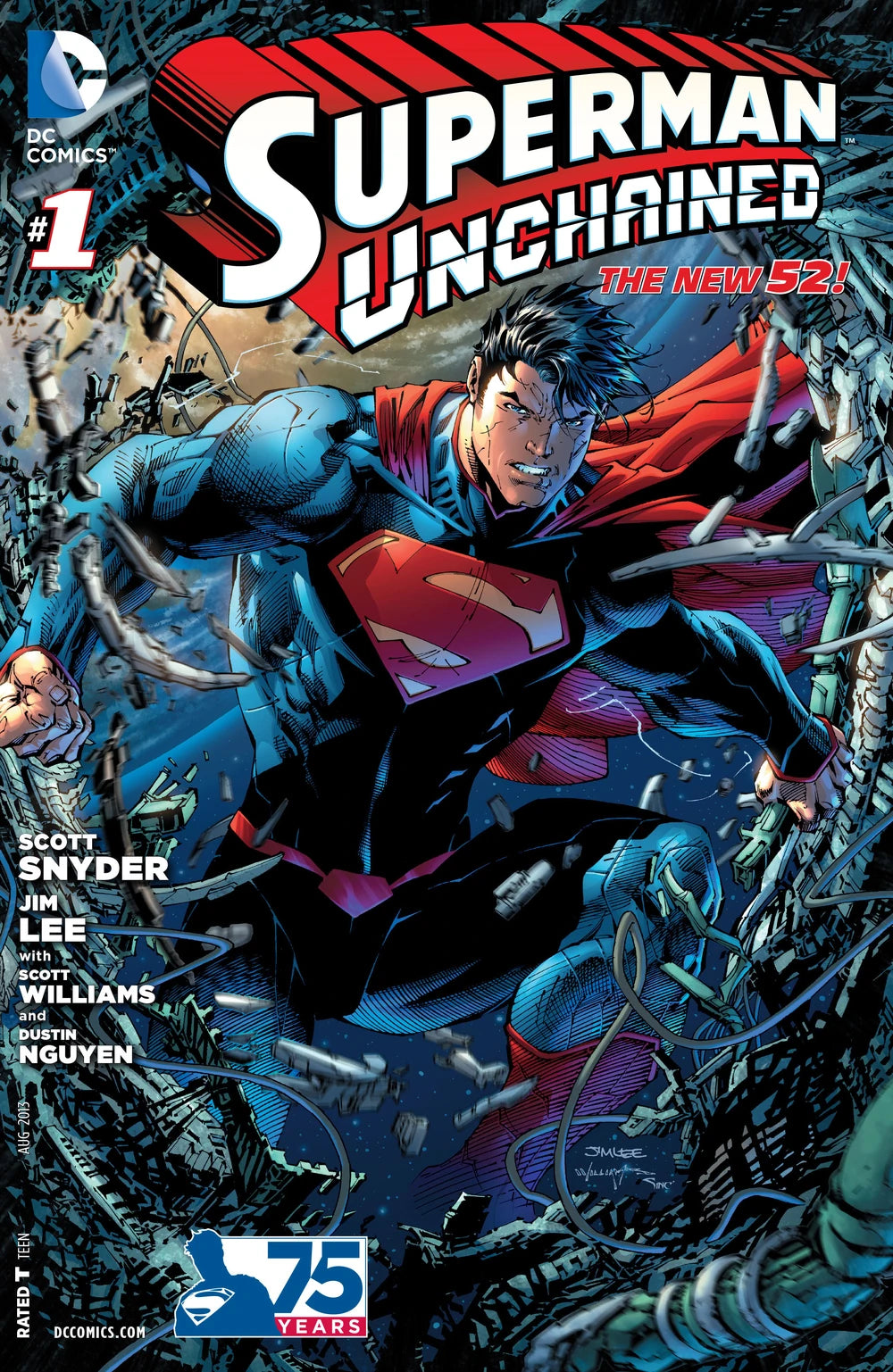 DC COMICS SUPERMAN UNCHAINED VOL. 1 ISSUE #1 (AUG 2013) (📌 CONDITION 8.5/9.0)