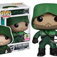 FUNKO POP! TELEVISION ARROW: THE ARROW UNMASKED #208 (2015 SDCC CON STICKER)