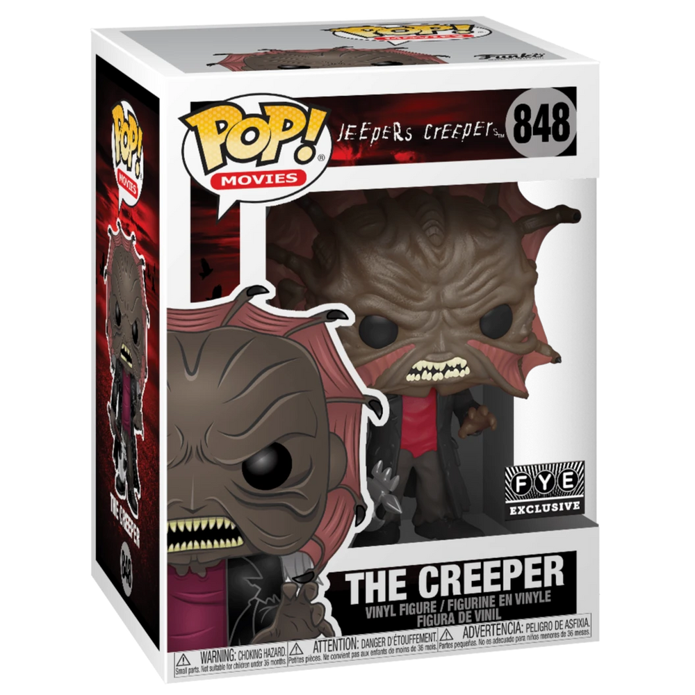 FUNKO POP! MOVIES JEEPERS CREEPERS: THE CREEPER #848 (F.Y.E. EXCLUSIVE STICKER)