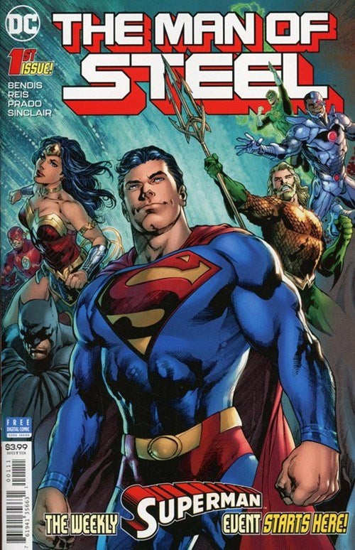 DC COMICS THE MAN OF STEEL ISSUE #1 (MINI-SERIES) (JULY 2018) (📌 CONDITION 8.5/9.0)