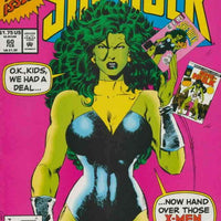 MARVEL COMICS THE SENSATIONAL SHE-HULK VOL 1 ISSUE #60 (FINAL ISSUE) (CALL BACK TO ISSUE #1 COVER THREAT) (FEB 1994) (📌 CONDITION 7.5/8.0)