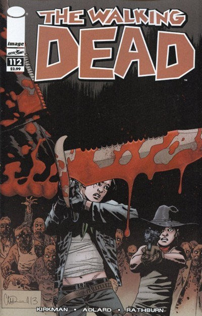 IMAGE COMICS THE WALKING DEAD ISSUE #112 (CHARLES ADLARD AND CLIFF RATHBURN COVER) (JULY 2013)