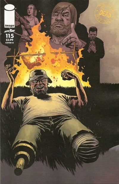 IMAGE COMICS THE WALKING DEAD ISSUE #115 (COVER G VARIANT BY CHARLES ADLARD AND DAVE STEWART) (OCT 2013)