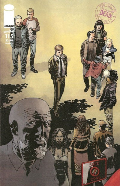 IMAGE COMICS THE WALKING DEAD ISSUE #115 (COVER H VARIANT BY CHARLES ADLARD AND DAVE STEWART) (OCT 2013)