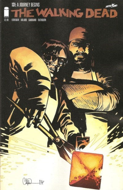 IMAGE COMICS THE WALKING DEAD ISSUE #131 (CHARLES ADLARD AND DAVE STEWART COVER) (SEP 2014)