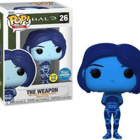 THE WEAPON #26 (GLOW) (FUNKO INSIDER/GAMESTOP STICKER) (HALO) FUNKO POP