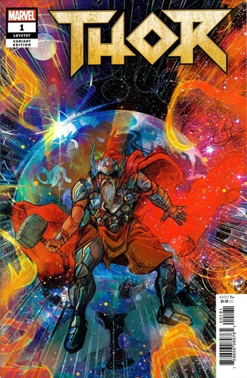 MARVEL COMICS THOR VOL 5 ISSUE #1 (LIMITED 1:25) (CHRISTIAN WARD INCENTIVE VARIANT COVER) (🔑 KEY ISSUE) (AUG 2018)