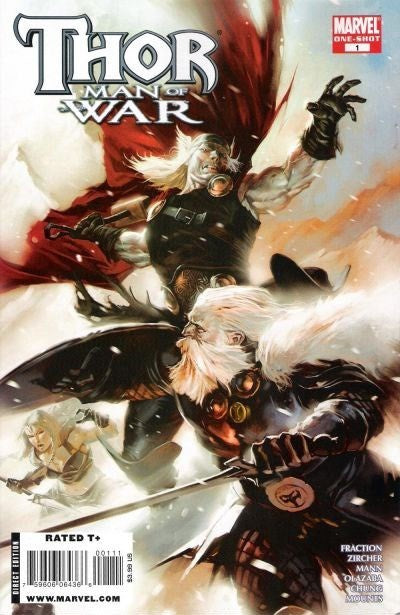 MARVEL COMICS THOR: MAN OF WAR ISSUE #1 (ONE-SHOT) (JAN 2009)