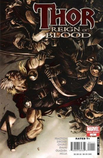 MARVEL COMICS THOR: REIGN OF BLOOD (ONE-SHOT) (DIRECT EDITION) (AUG 2008)