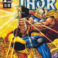 MARVEL COMICS THOR (THE MIGHTY) VOL 2 ISSUE #1 (DIRECT EDITION) (SIGNED/AUTOGRAPHED BY DAN JURGENS) (W/ COA) (JULY 1998)