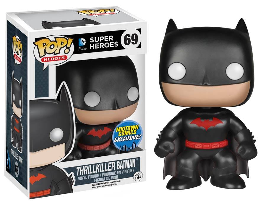 FUNKO POP! DC HEROES THRILLKILLER BATMAN #69 (MIDTOWN COMICS EXCLUSIVE STICKER)