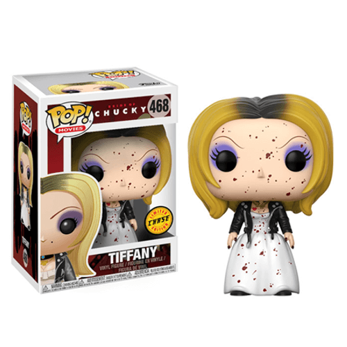 FUNKO POP! MOVIES BRIDE OF CHUCKY: BLOODY TIFFANY #468 (CHASE) (2017 RELEASE) (📌 CONDITION 8.5/9.0)